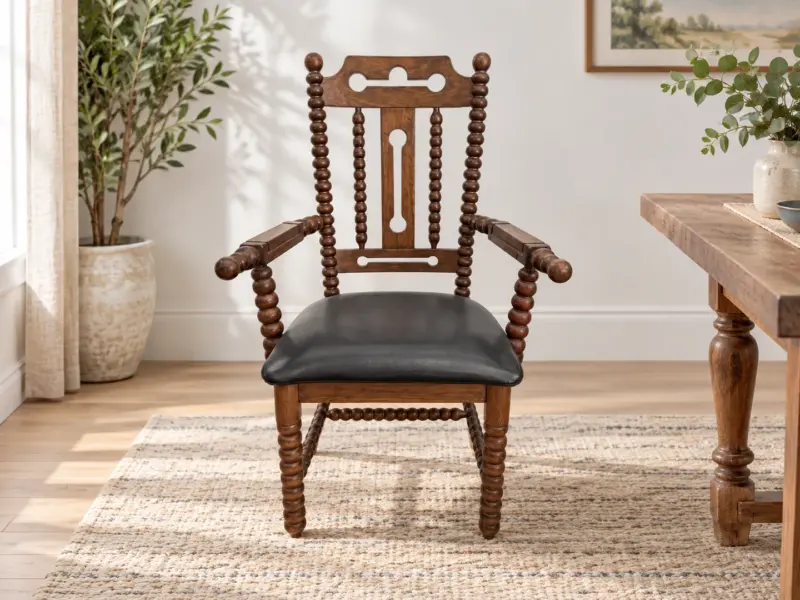 Heritage Wood Chair (With Arms)