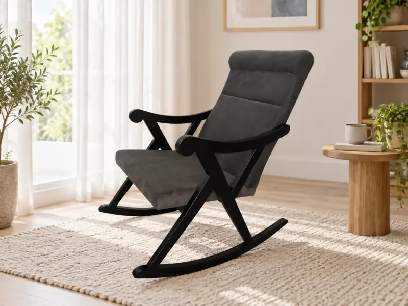 Lullaby Rocking Chair in a styled home setting